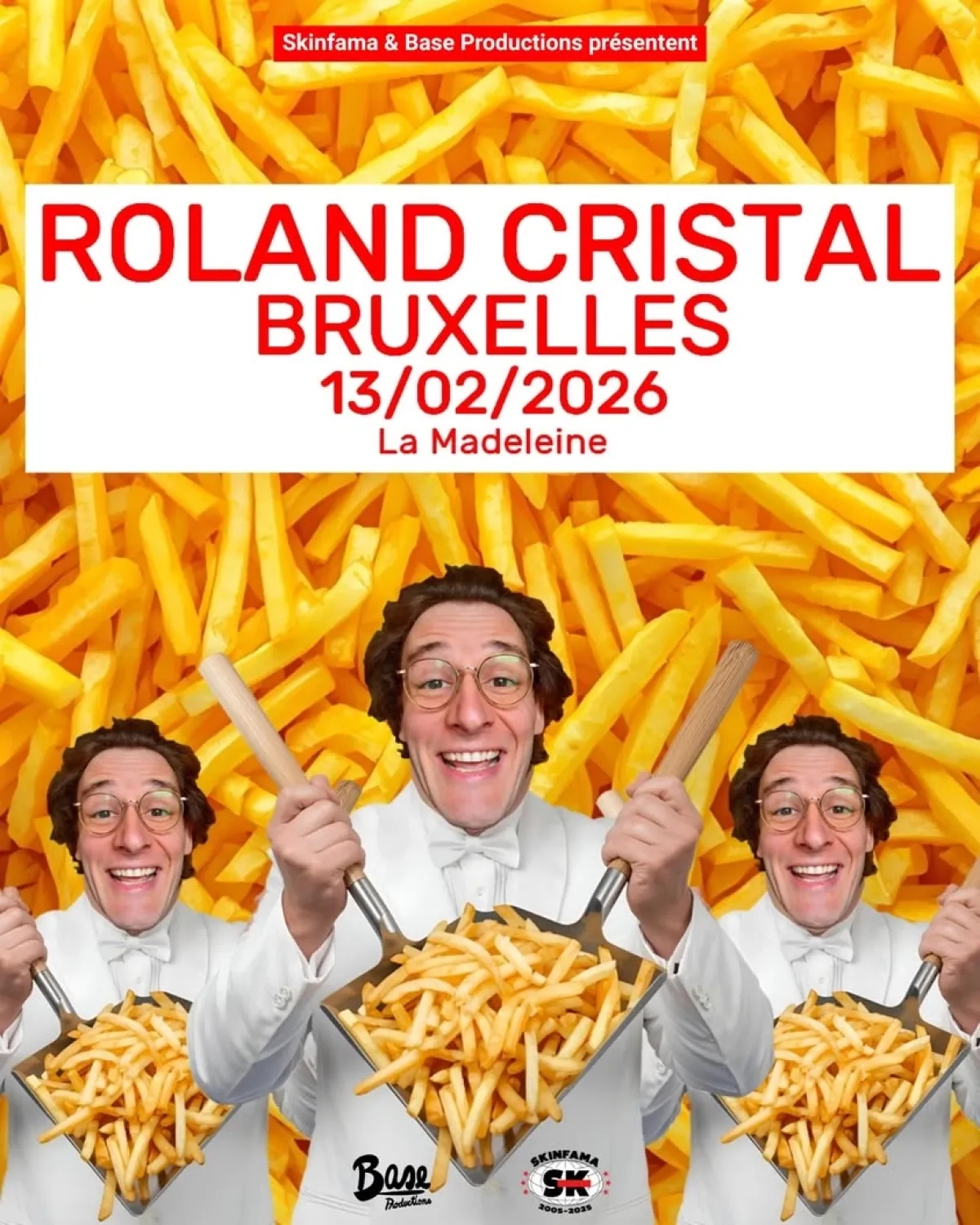 Billets Roland Cristal (La Madeleine Bruxelles - Bruxelles)