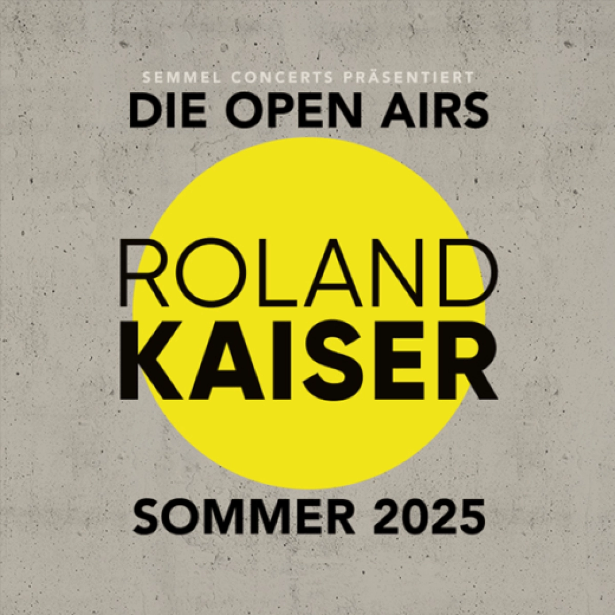 Billets Roland Kaiser (Sparkassenpark - Mönchengladbach)