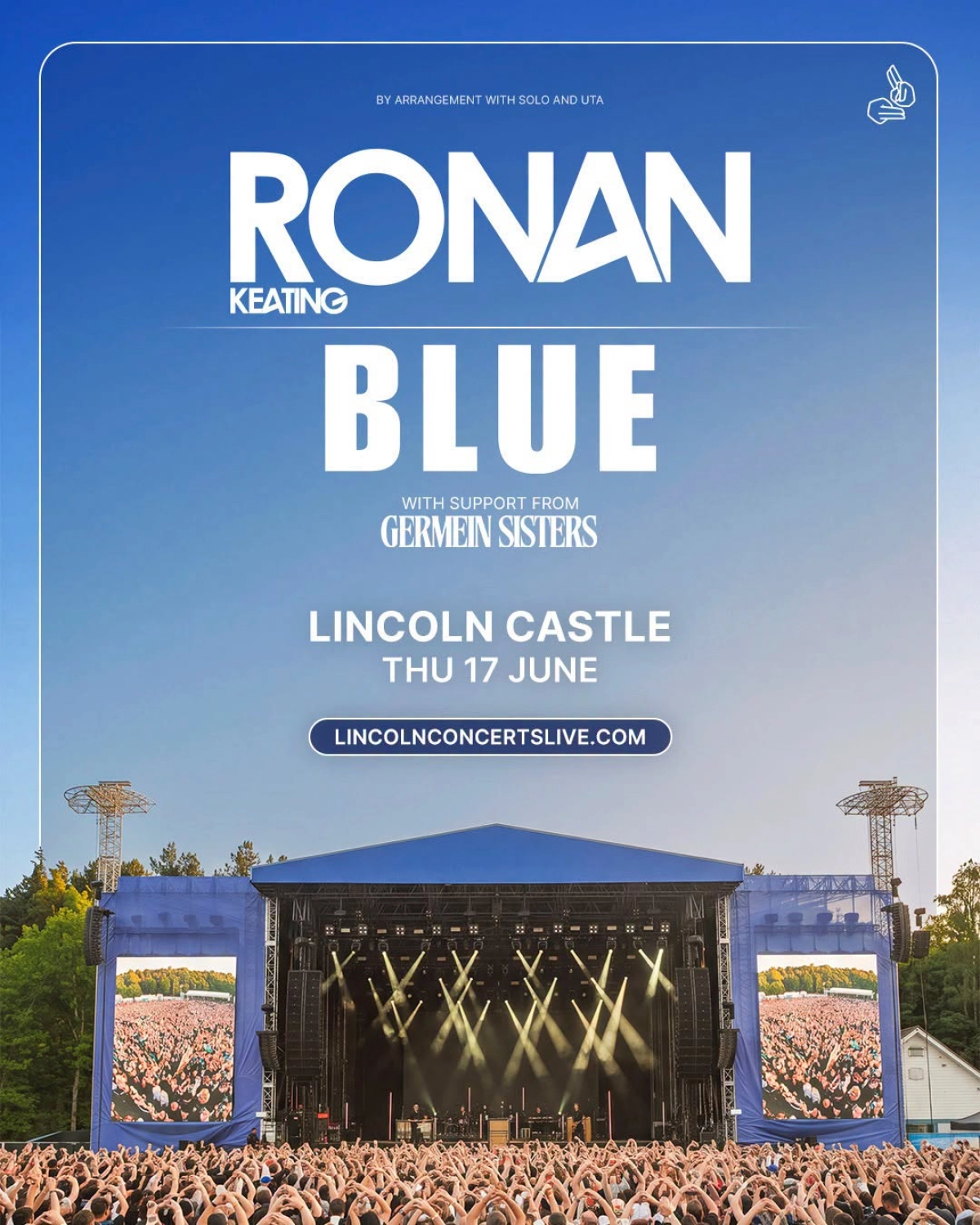 Ronan Keating - Blue at Lincoln Castle Tickets