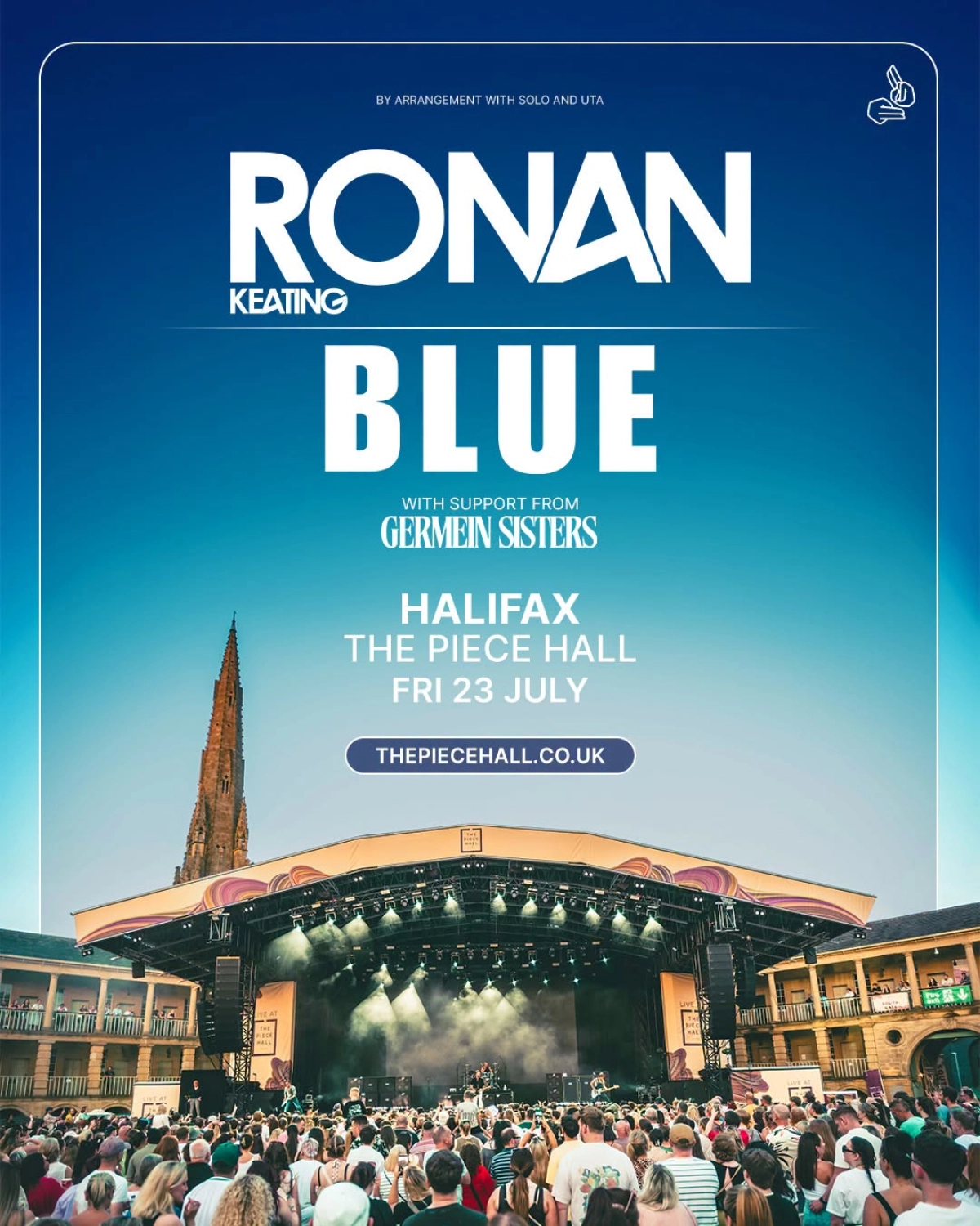 Ronan Keating - Blue at The Piece Hall Halifax Tickets