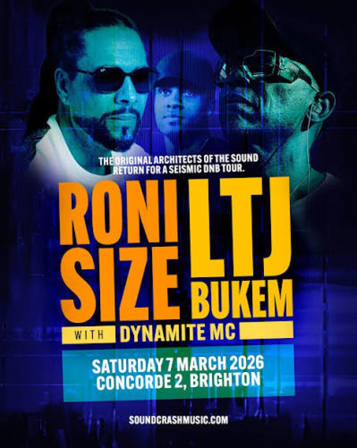 Roni Size X Ltj Bukem at Concorde 2 Tickets
