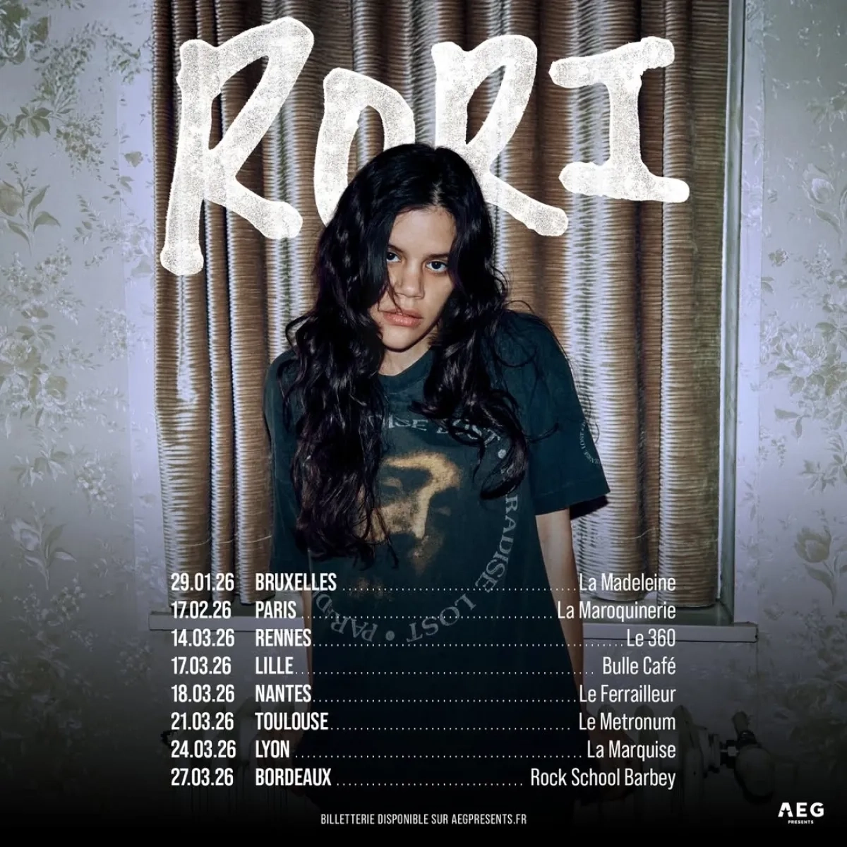 Billets RORI (Rock School Barbey - Bordeaux)