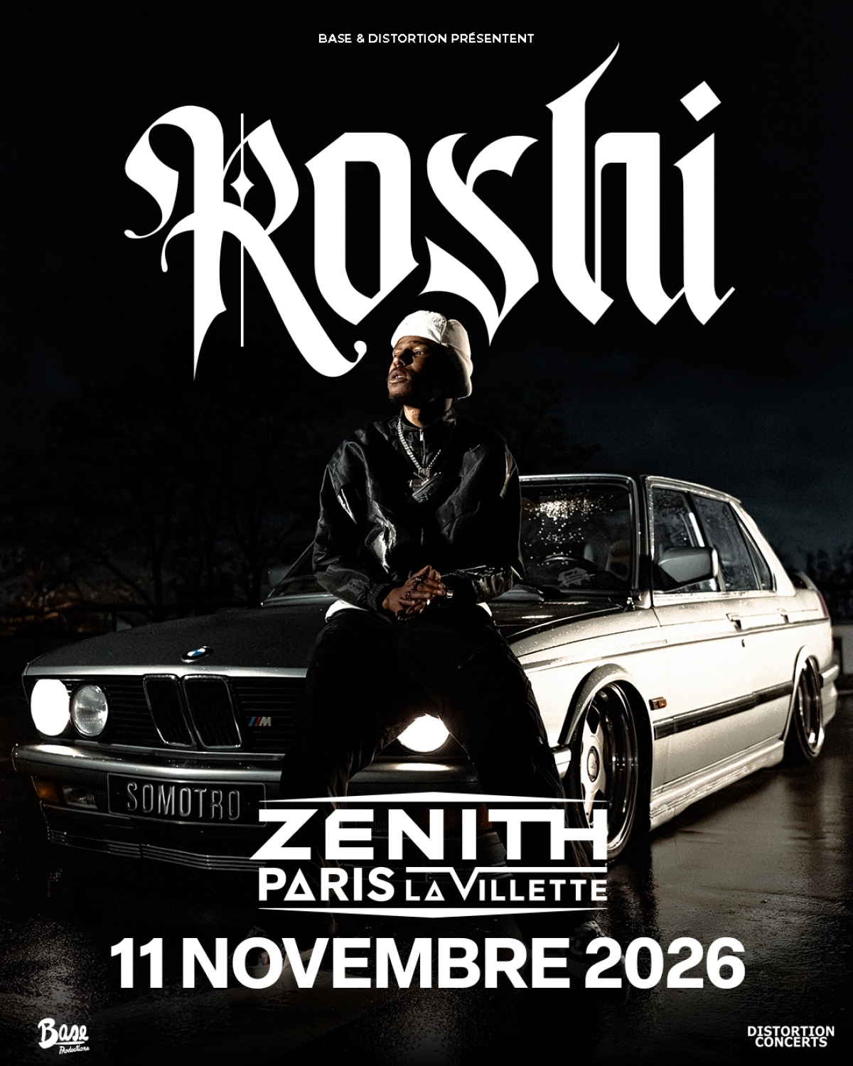 Roshi at Zenith Paris Tickets