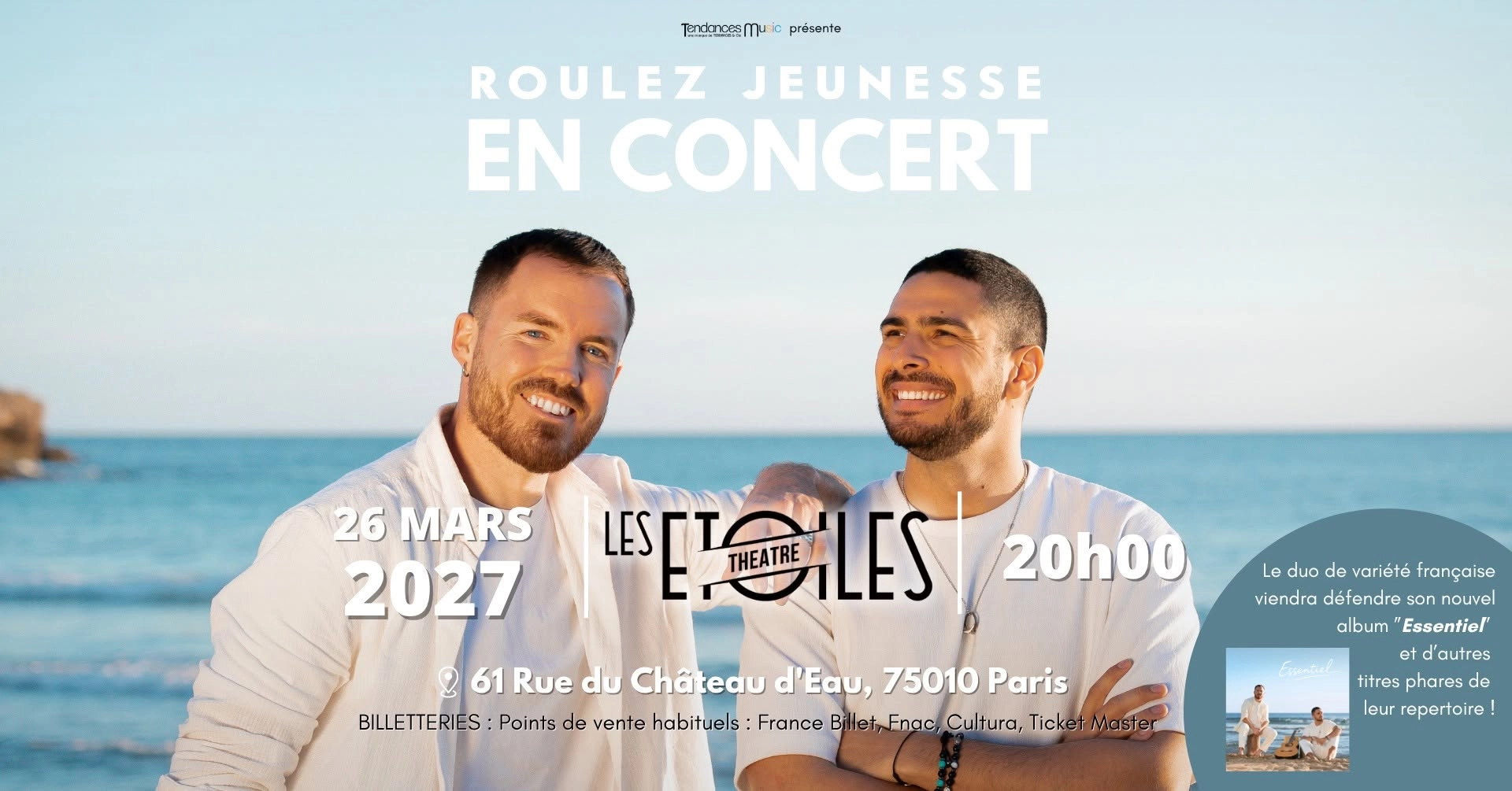 Roulez Jeunesse at Les Etoiles Tickets