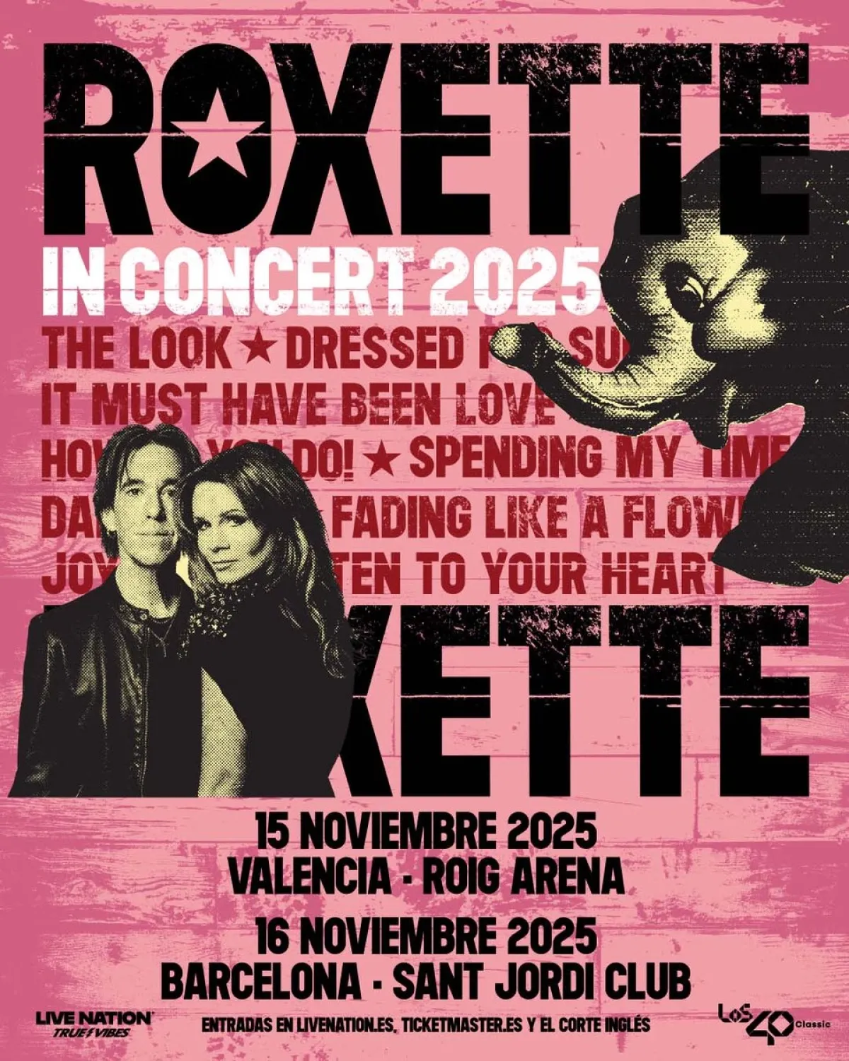 Roxette en Palau Sant Jordi Tickets