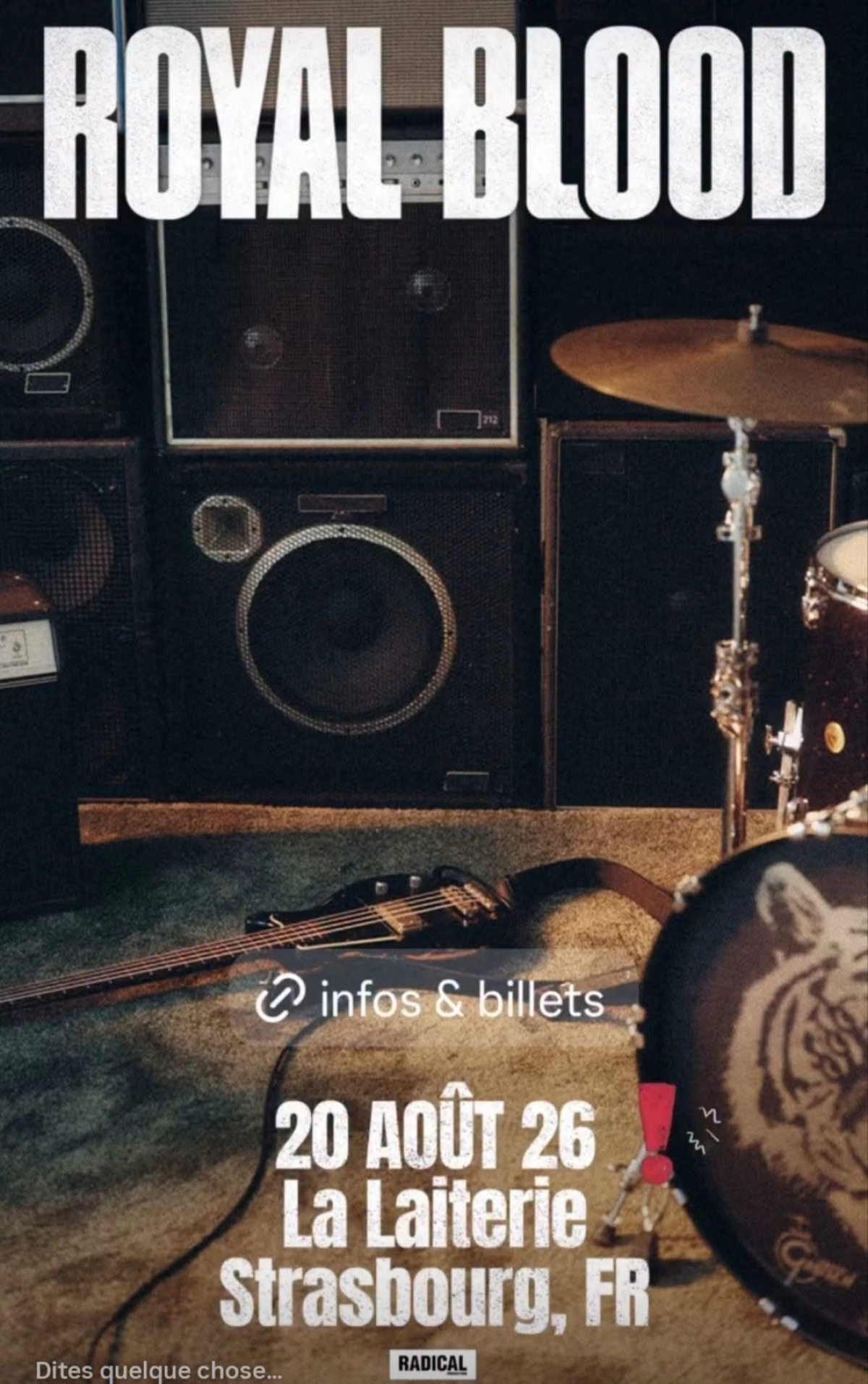 Billets Royal Blood (La Laiterie - Strasbourg)