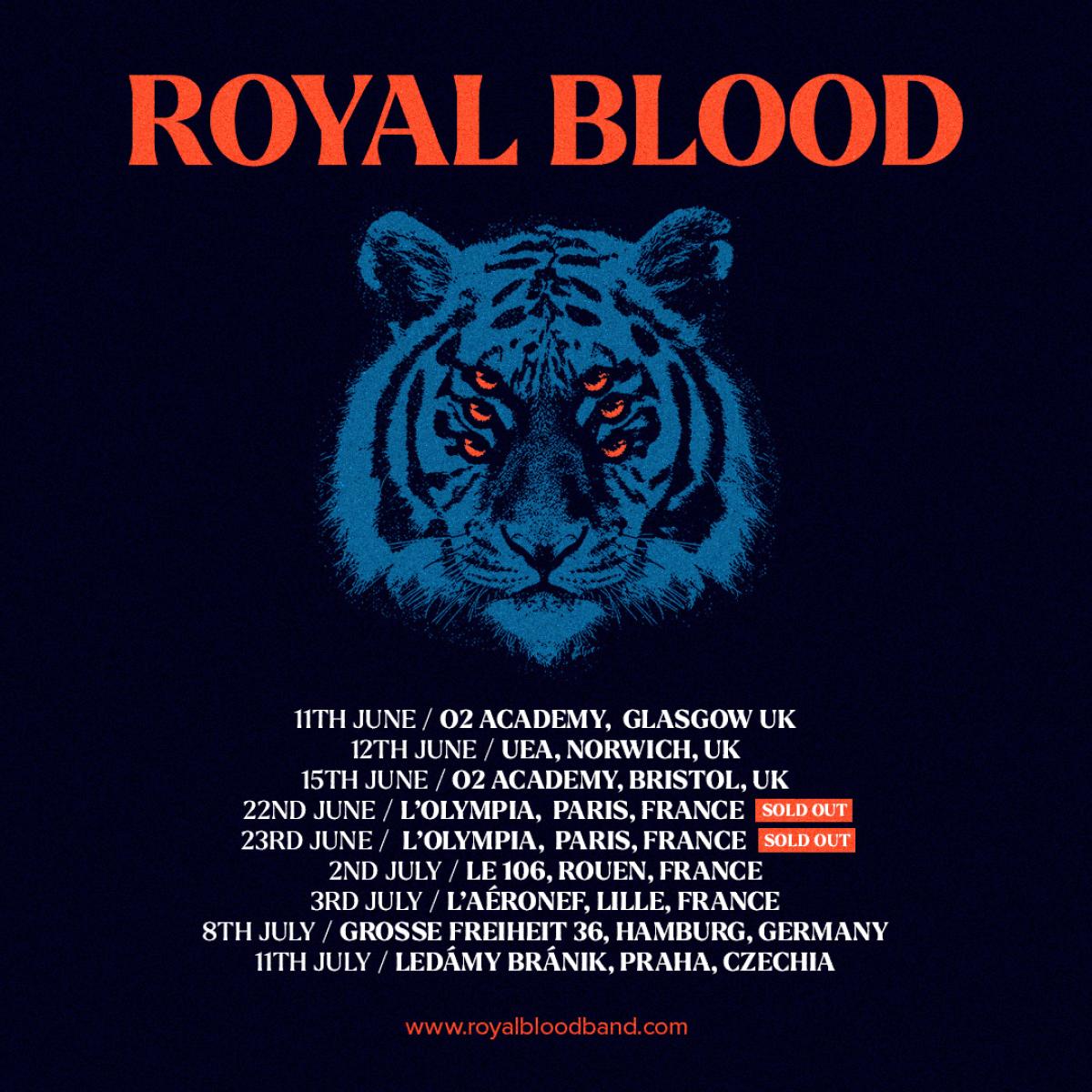 Royal Blood at Le 106 Tickets