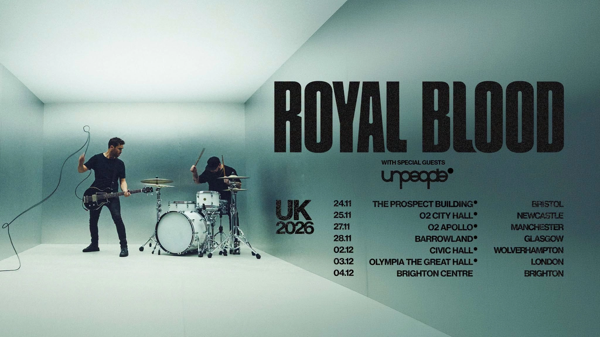 Royal Blood en O2 Apollo Manchester Tickets
