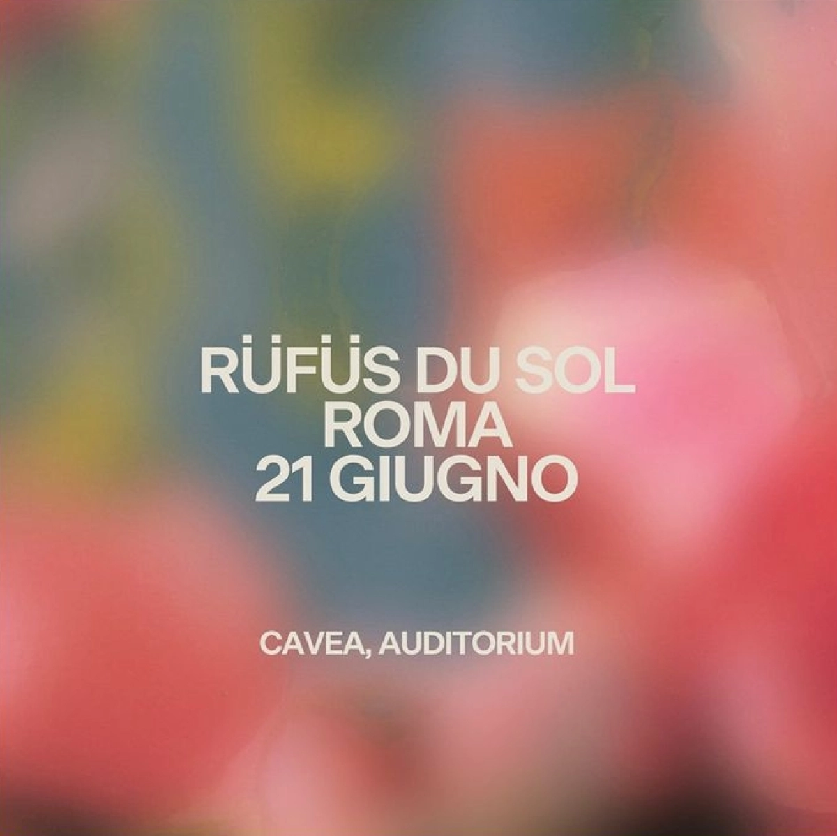 Rufus Du Sol en Cavea Auditorium Parco della Musica Tickets