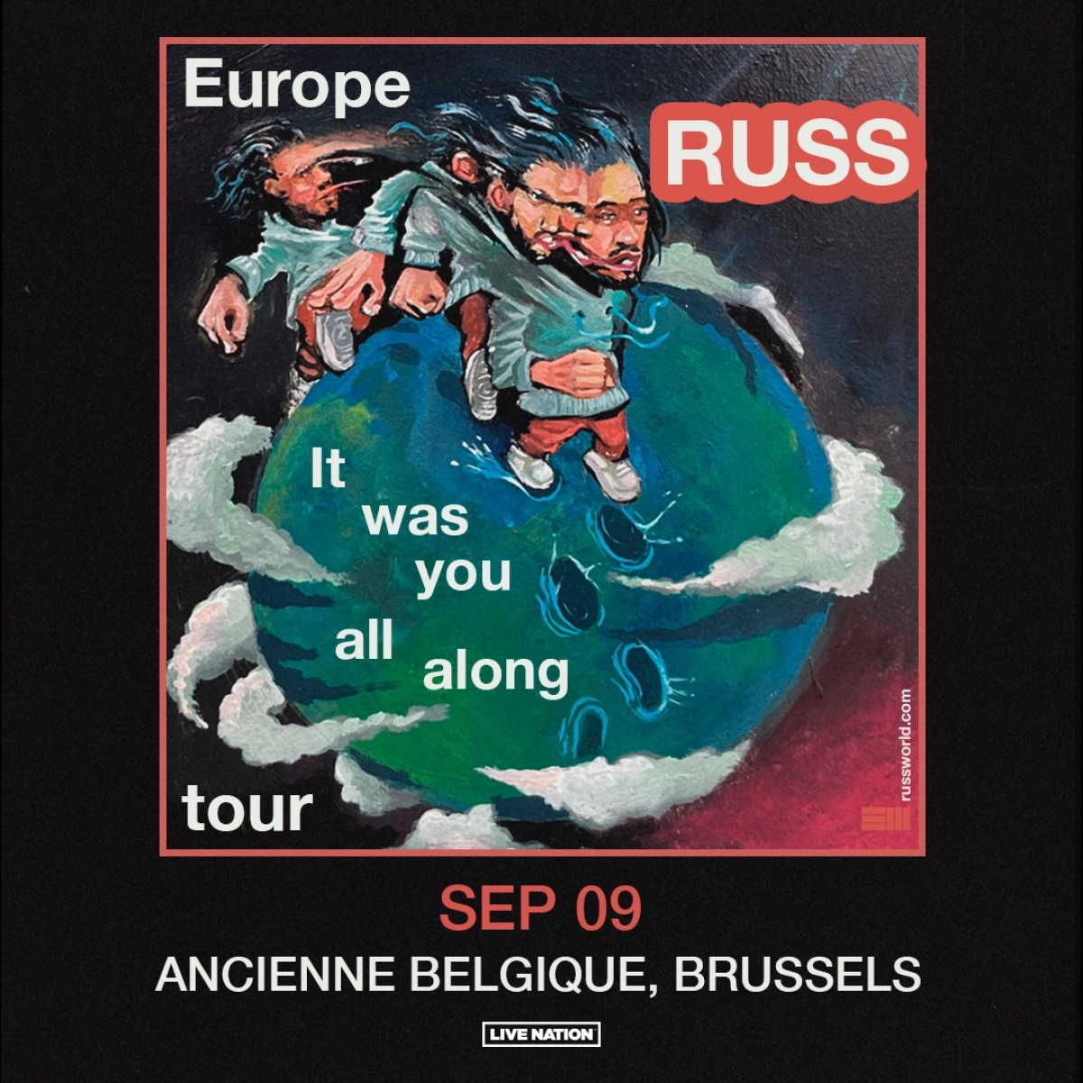 Russ in der Ancienne Belgique Tickets