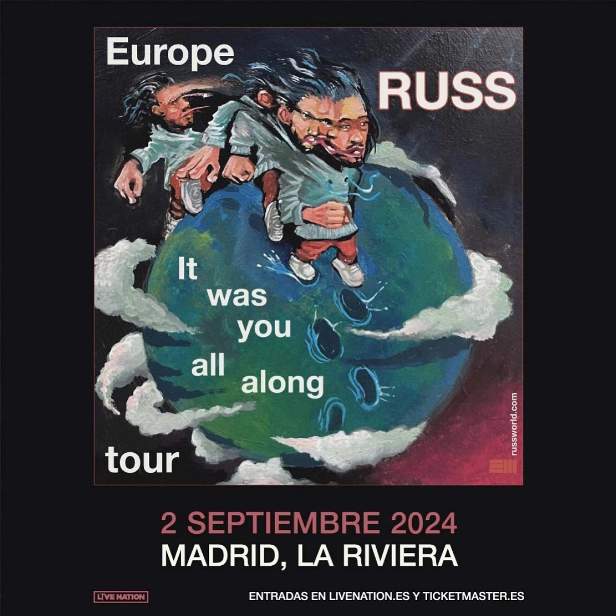 Russ en La Riviera Tickets