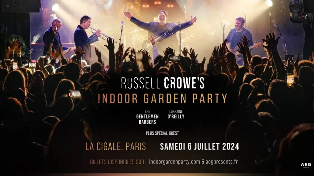 Billets Russell Crowe (La Cigale - Paris)