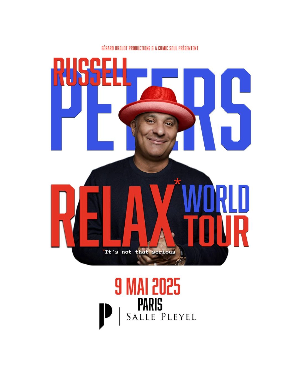 Billets Russell Peters (Salle Pleyel - Paris)