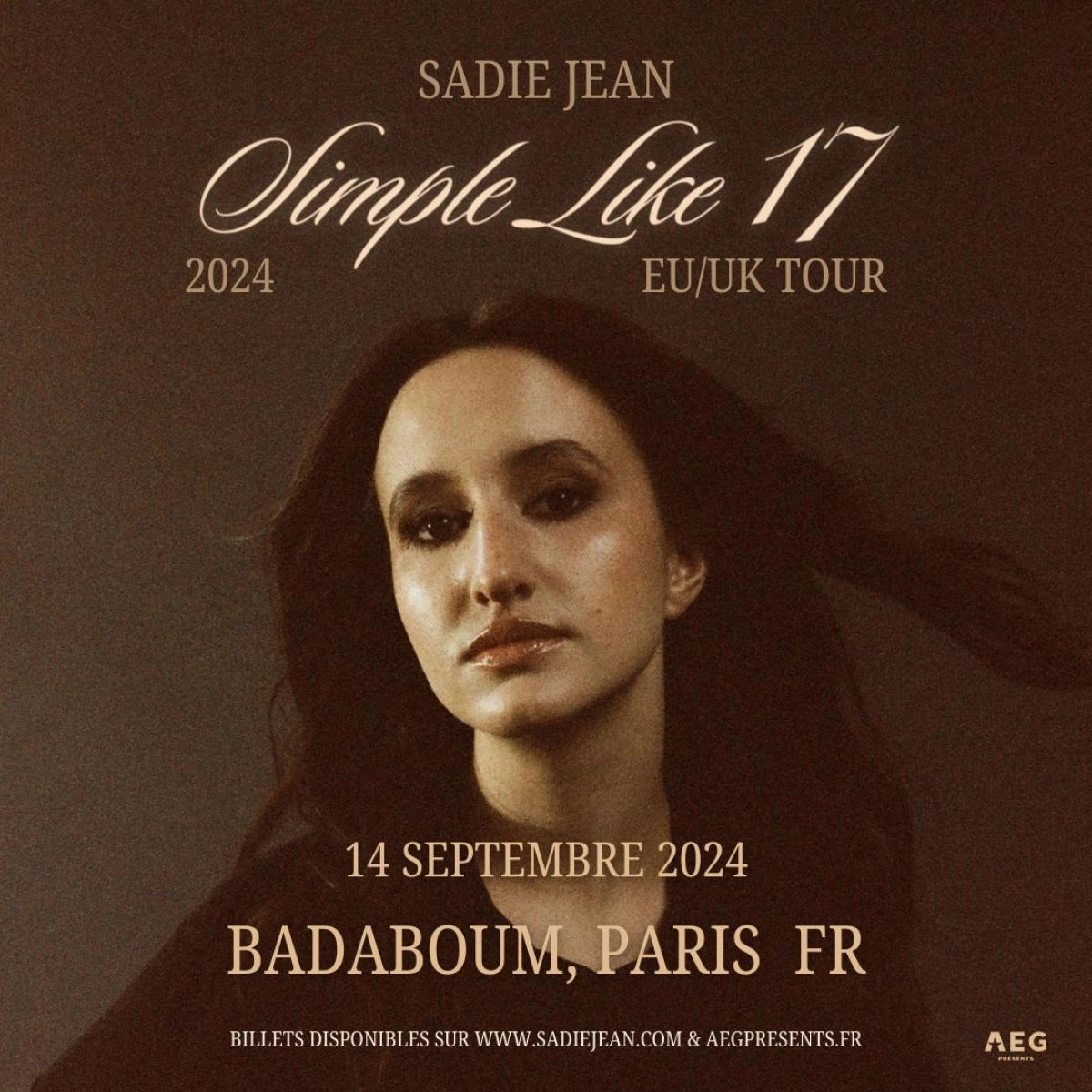 Sadie Jean al Badaboum Tickets