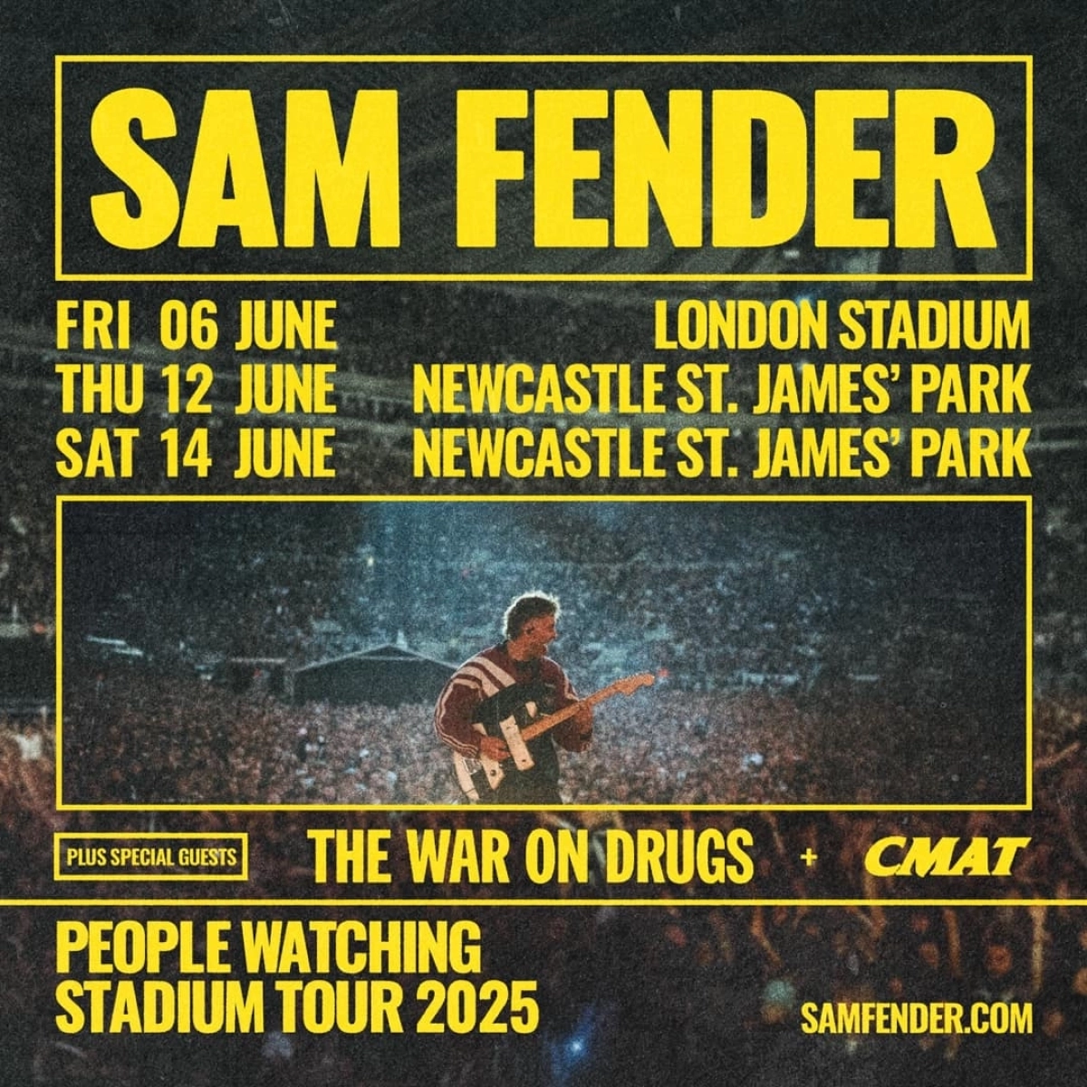 Billets Sam Fender (St James' Park - Newcastle)