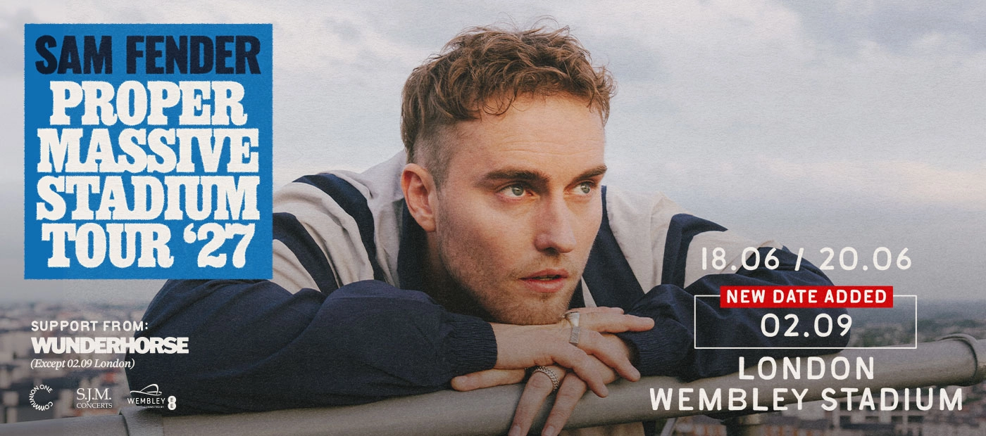 Sam Fender at Wembley Stadium Tickets