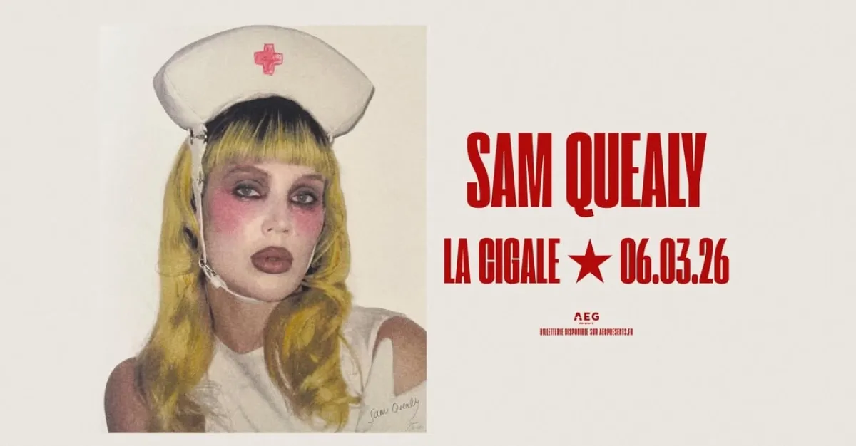 Billets Sam Quealy (La Cigale - Paris)