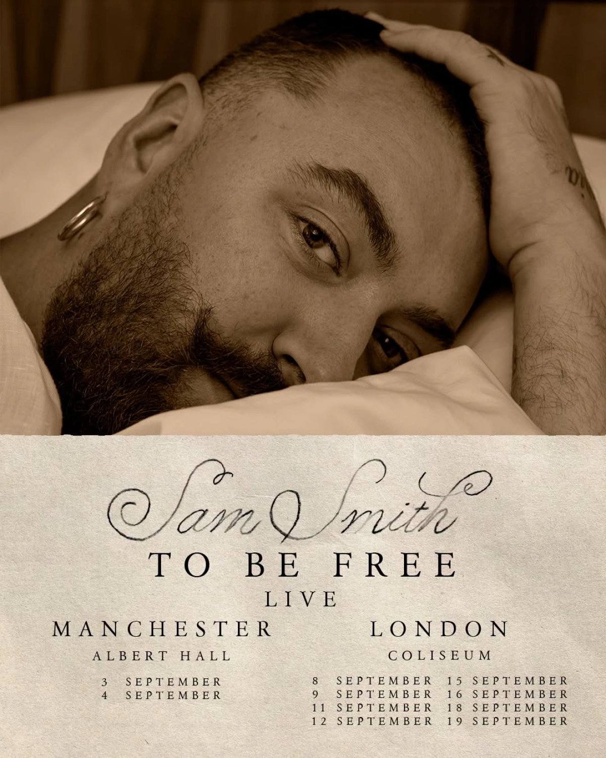 Sam Smith at Albert Hall Manchester Tickets