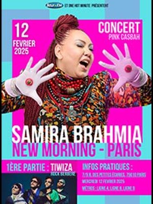Samira Brahmia en New Morning Tickets