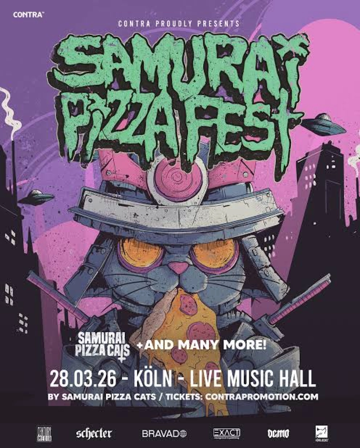 Billets Samurai Pizza Cats (Live Music Hall - Cologne)