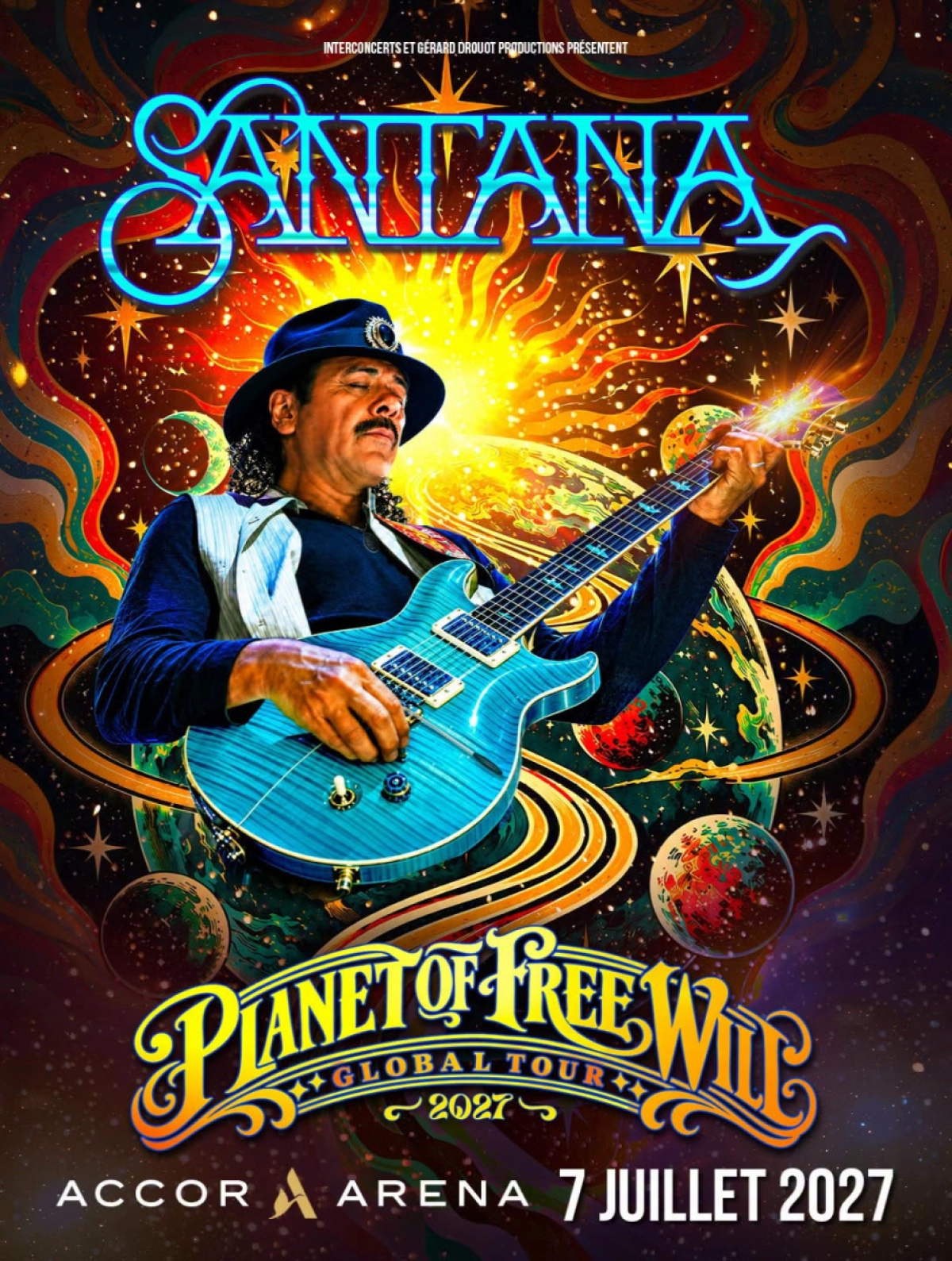 Billets Santana (Accor Arena - Paris)