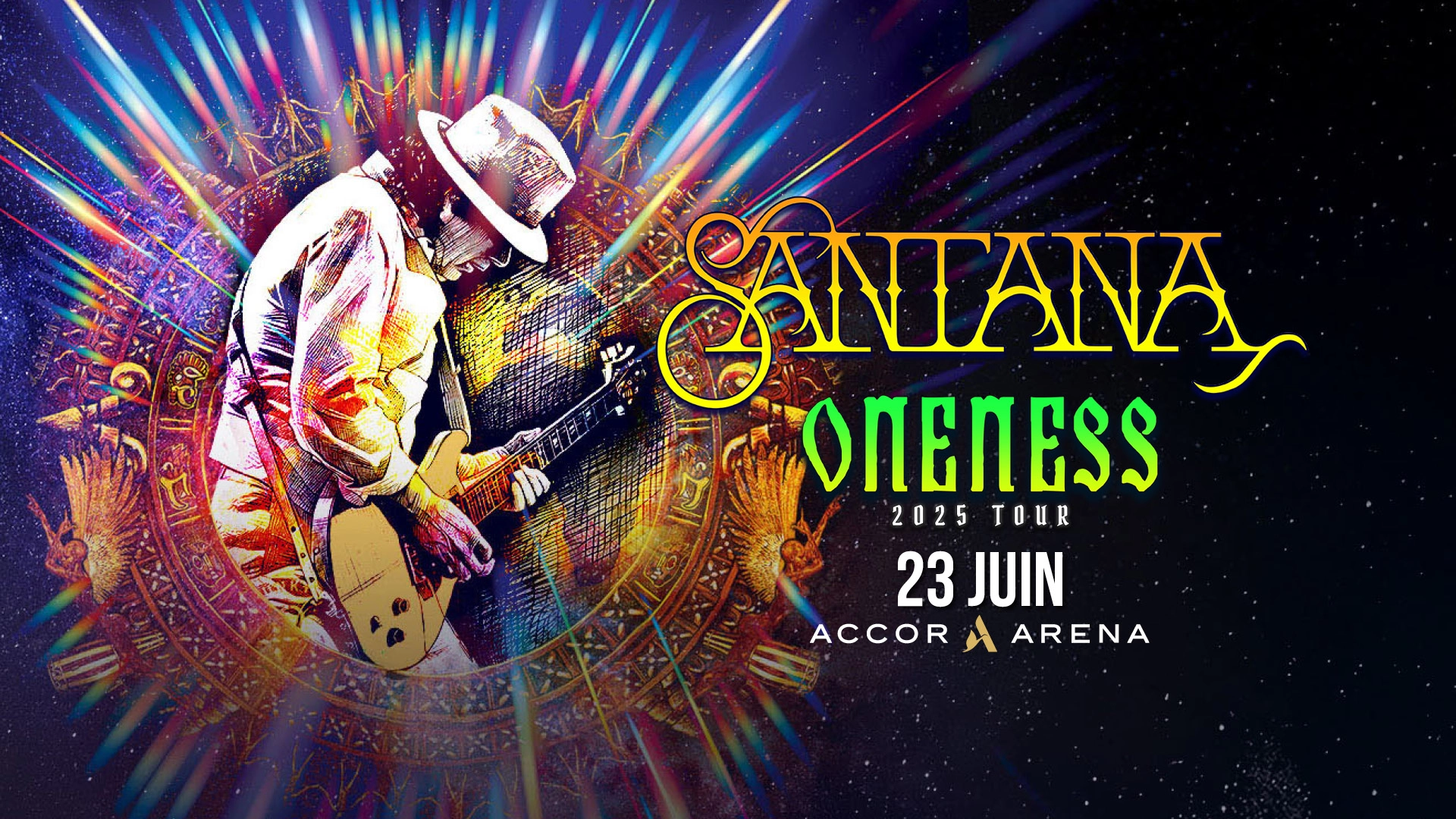 Billets Santana (Accor Arena - Paris)