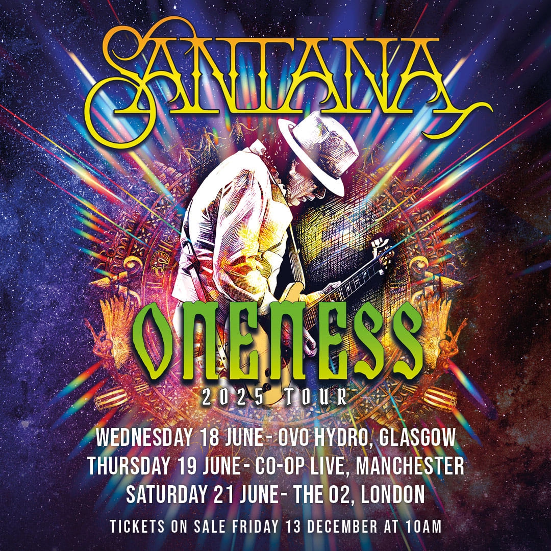 Santana en The O2 Arena Tickets