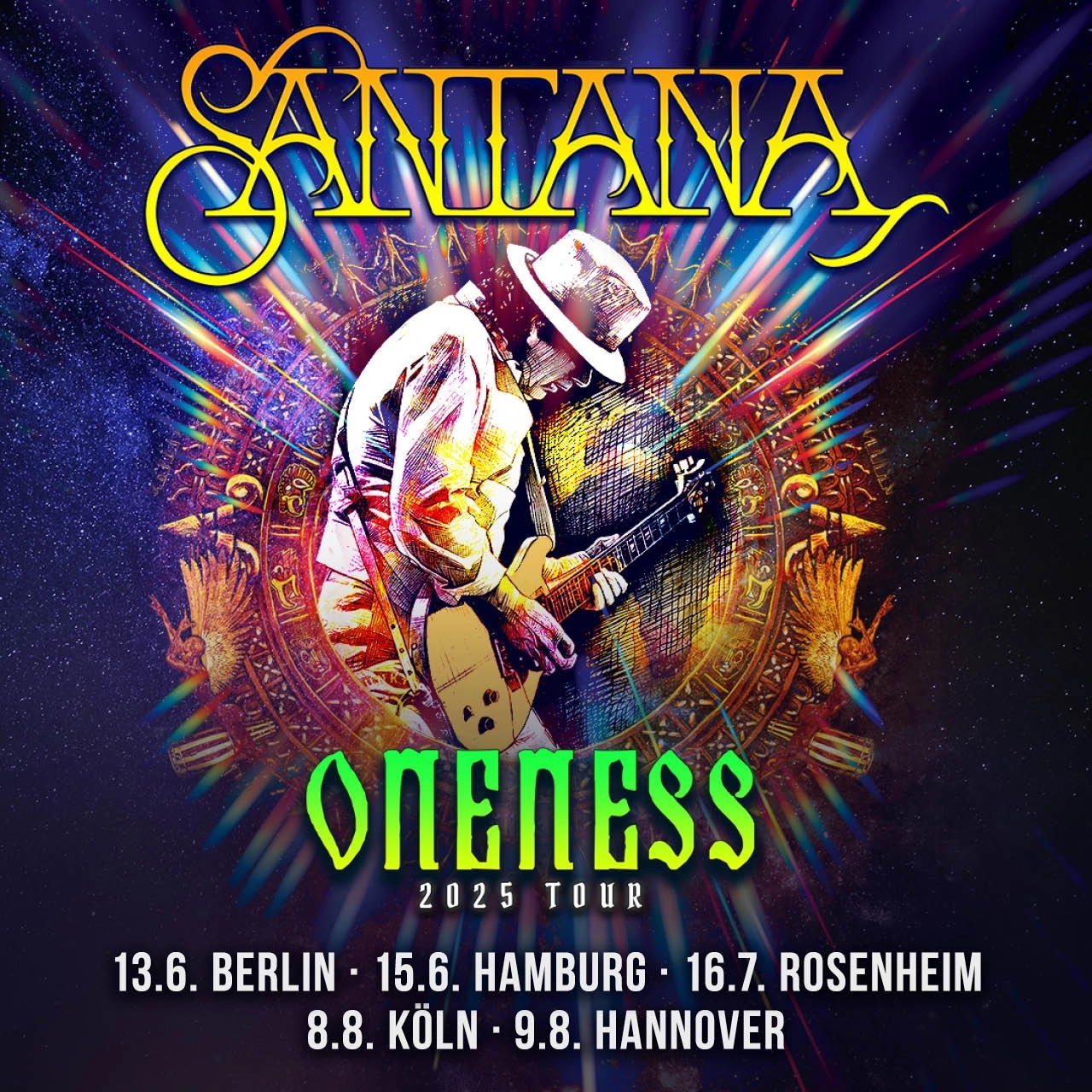 Billets Santana (Uber Arena - Berlin)