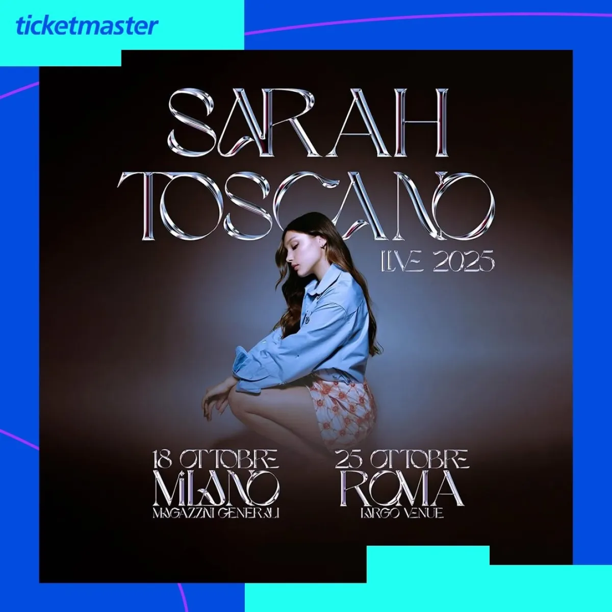 Billets Sarah Toscano (Magazzini Generali - Milan)