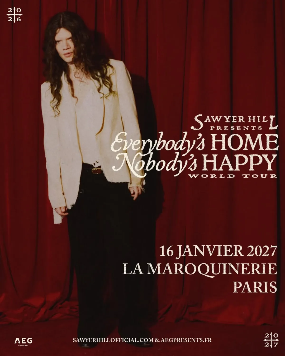 Sawyer Hill at La Maroquinerie Tickets