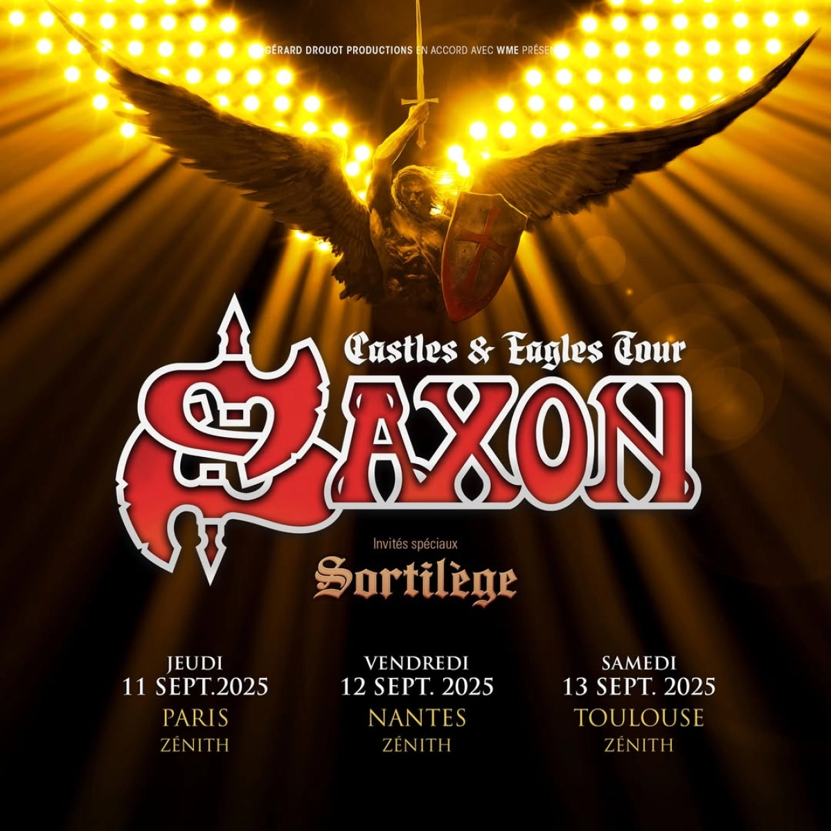 Saxon en Zenith Nantes Tickets