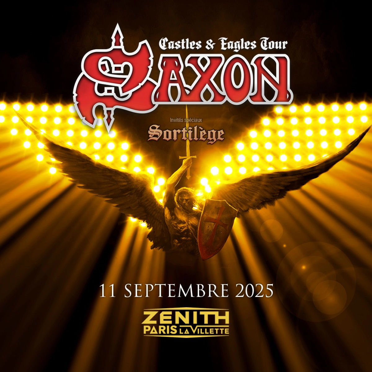 Saxon en Zenith Paris Tickets