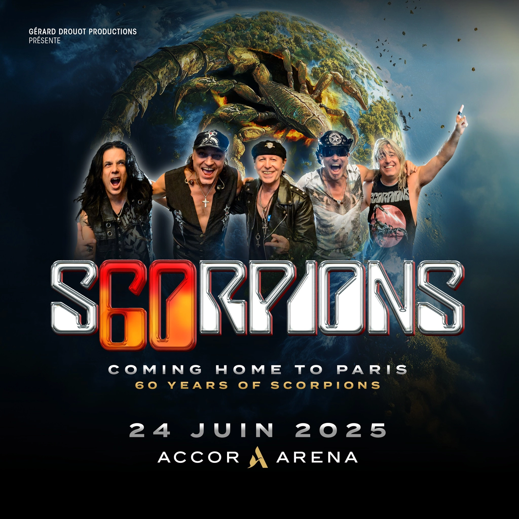 Scorpions en Accor Arena Tickets
