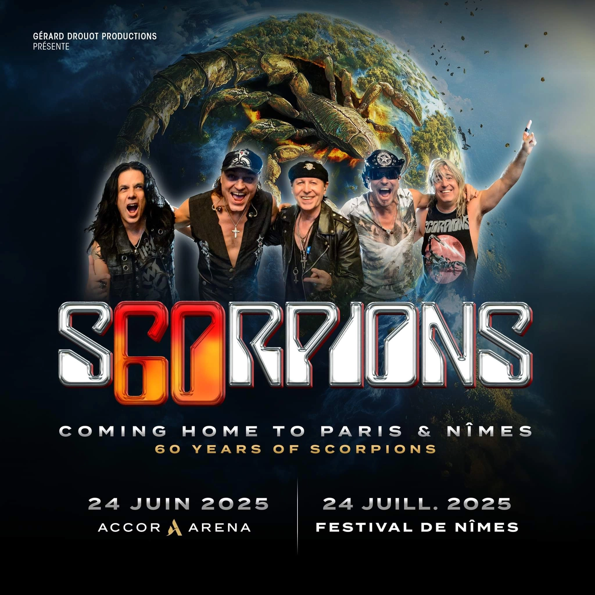 Scorpions at Arenes de Nimes Tickets