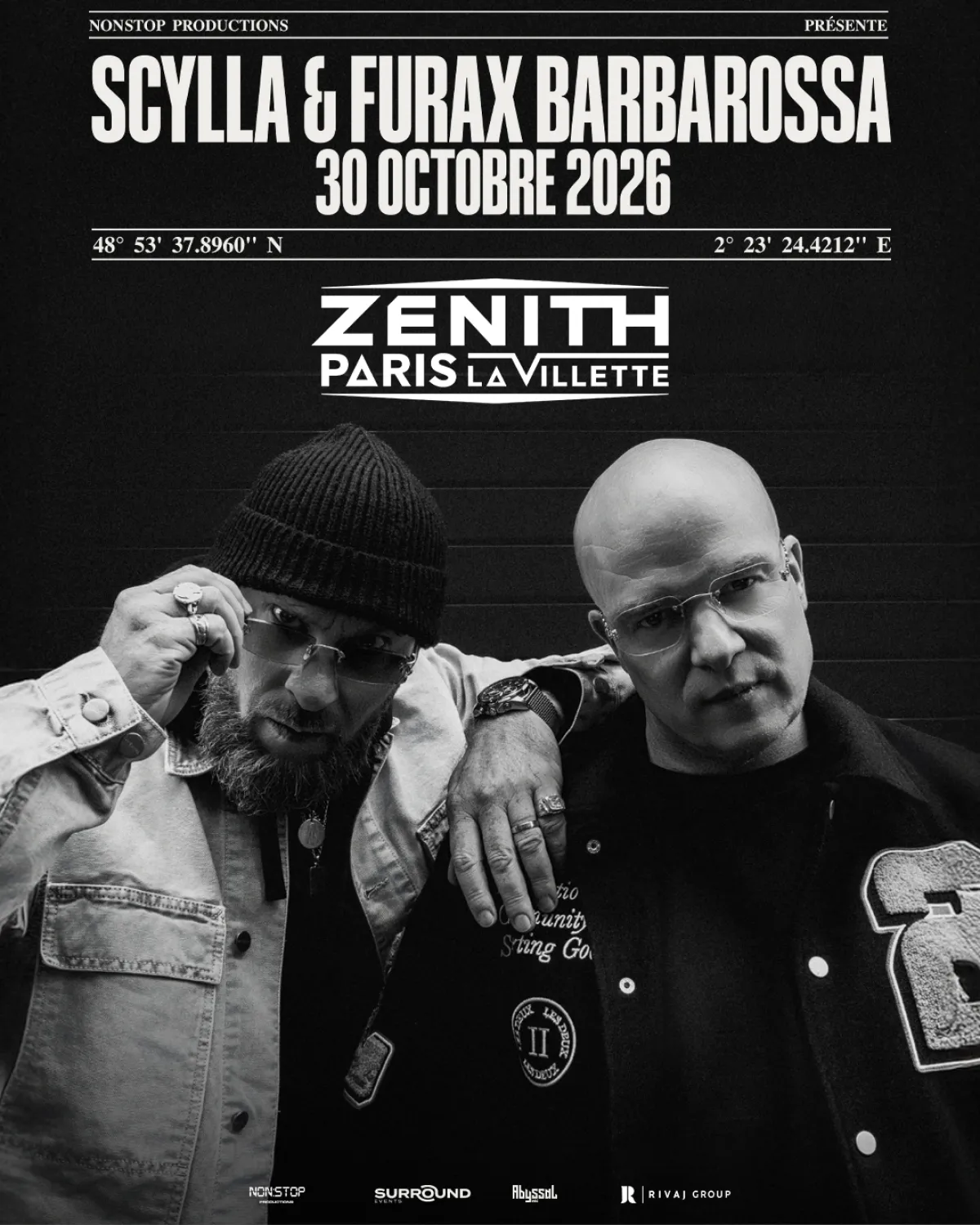 Billets Scylla - Furax Barbarossa (Zenith Paris - Paris)