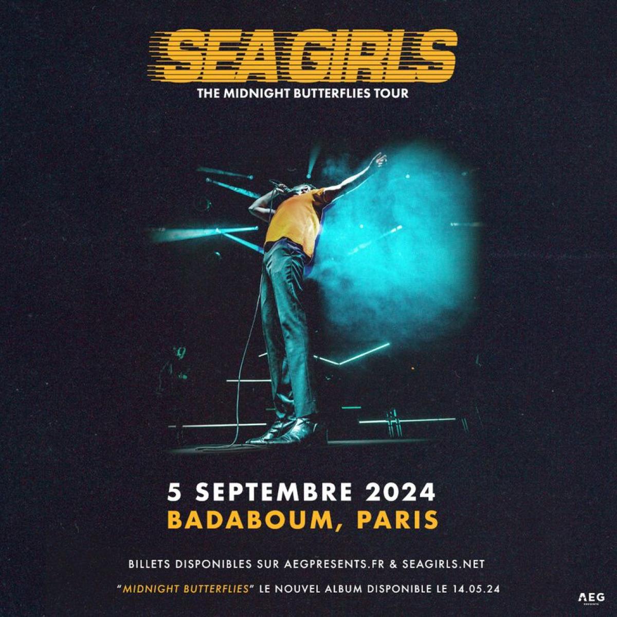 Sea Girls en Badaboum Tickets