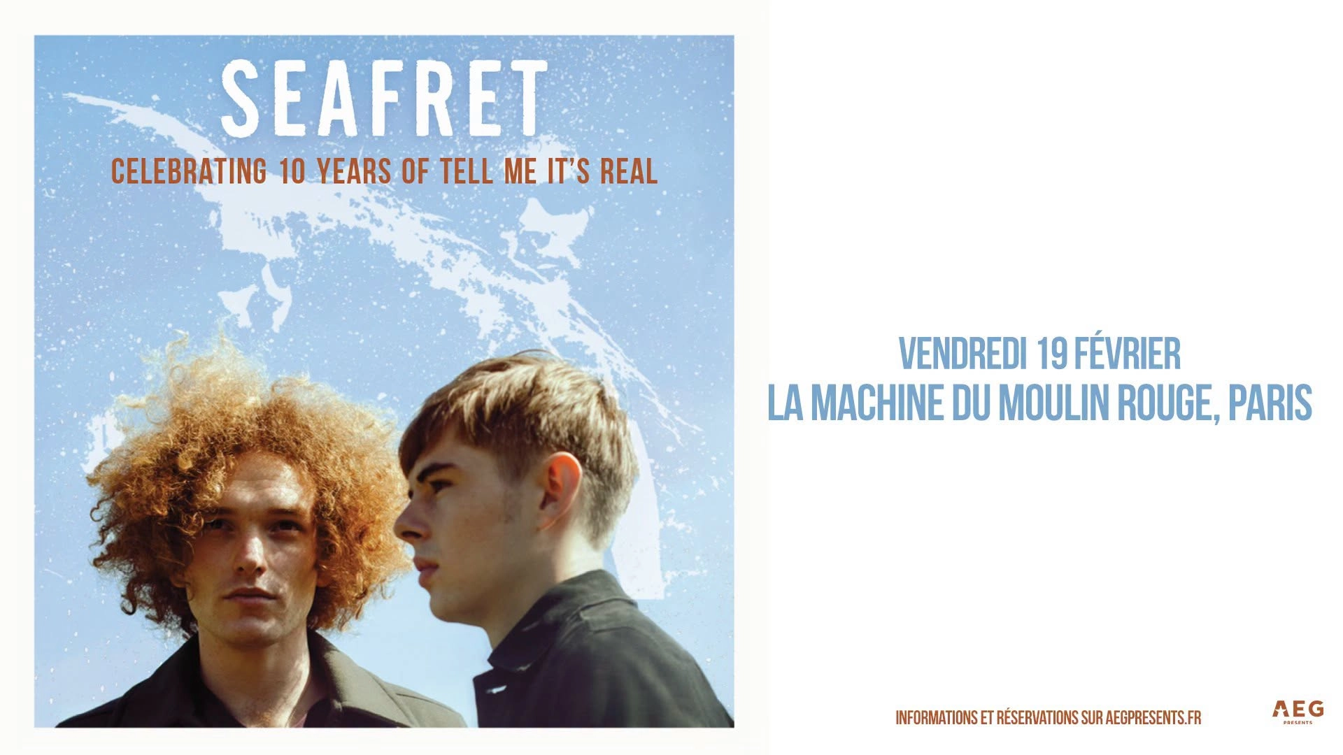 Seafret at La Machine du Moulin Rouge Tickets