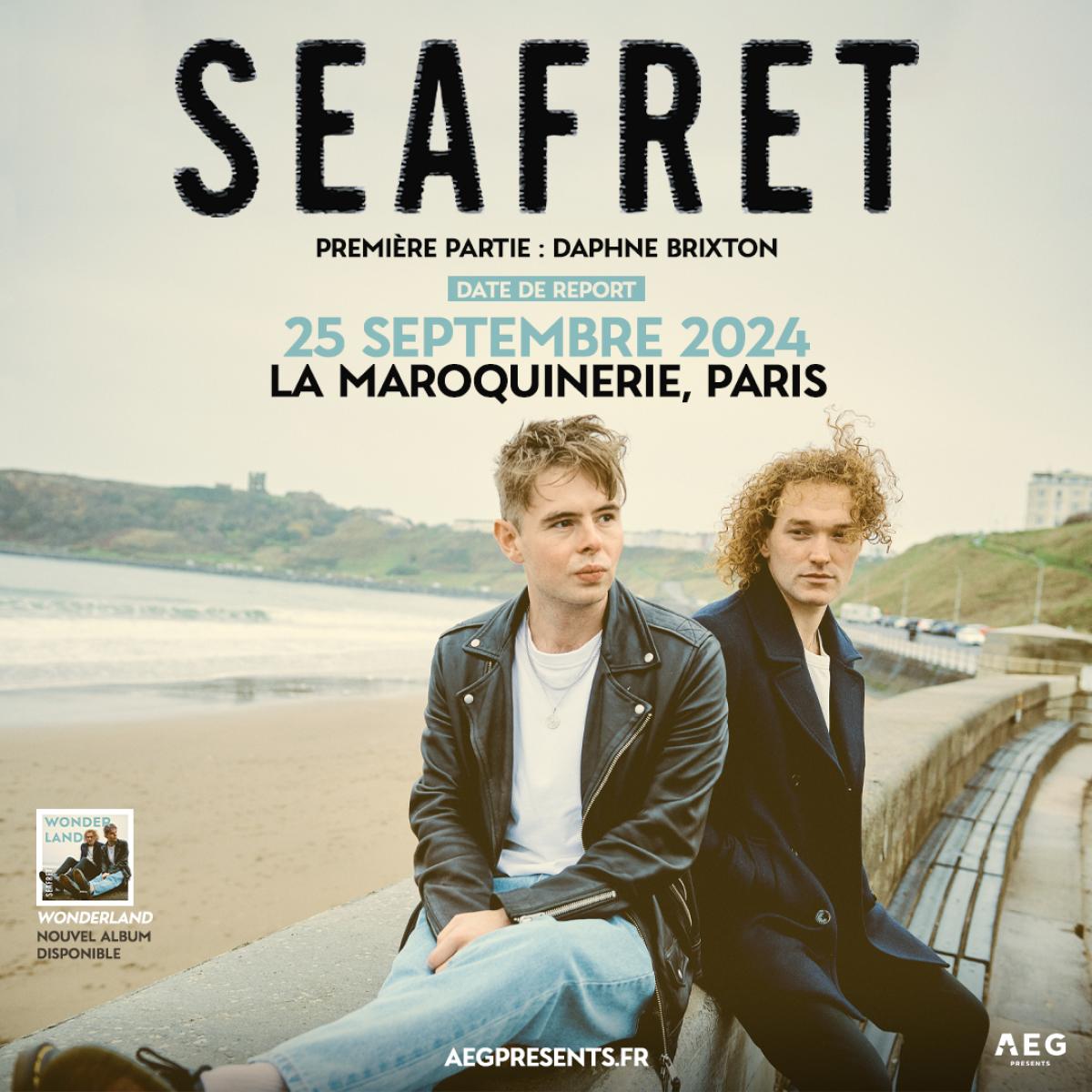 Billets Seafret (La Maroquinerie - Paris)
