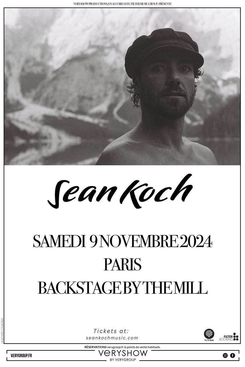 Billets Sean Koch (O'Sullivans Backstage By The Mill - Paris)