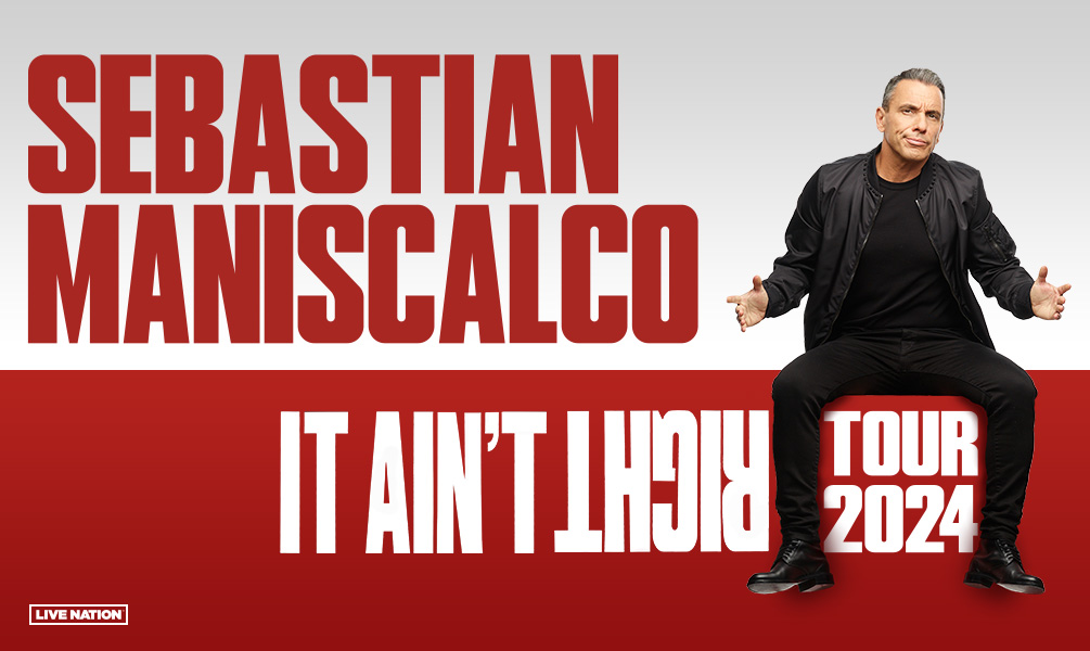 Sebastian Maniscalco: It Ain't Right Tour al Bridgestone Arena Tickets