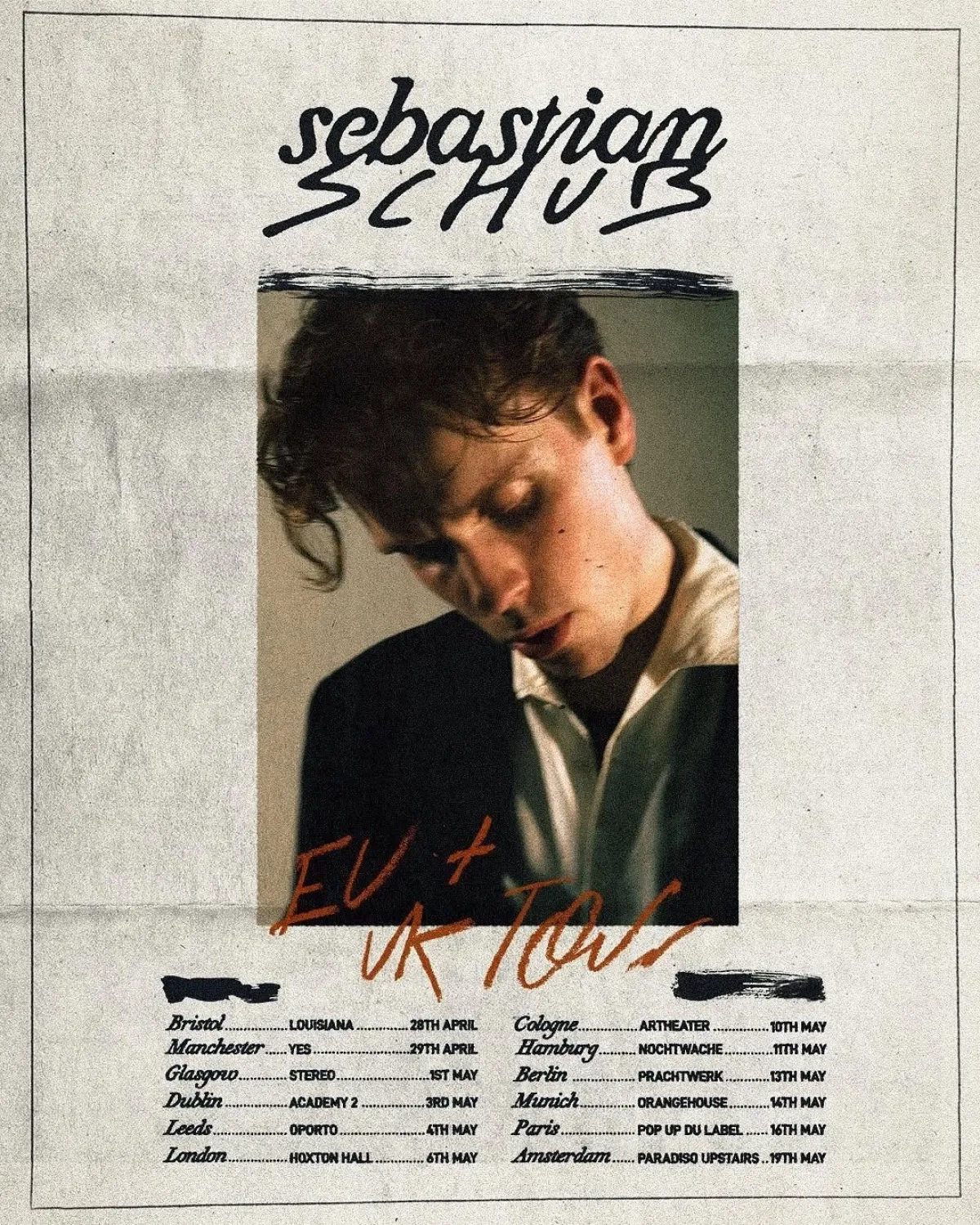Sebastian Schub al Olympiastadion Tickets