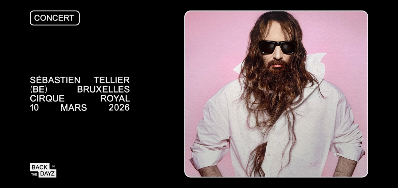 Sebastien Tellier in der Cirque Royal Tickets