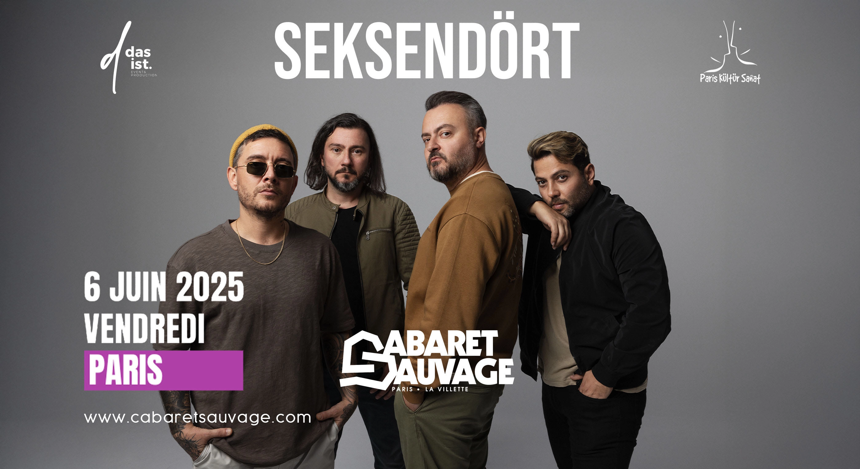 Seksendört at Cabaret Sauvage Tickets