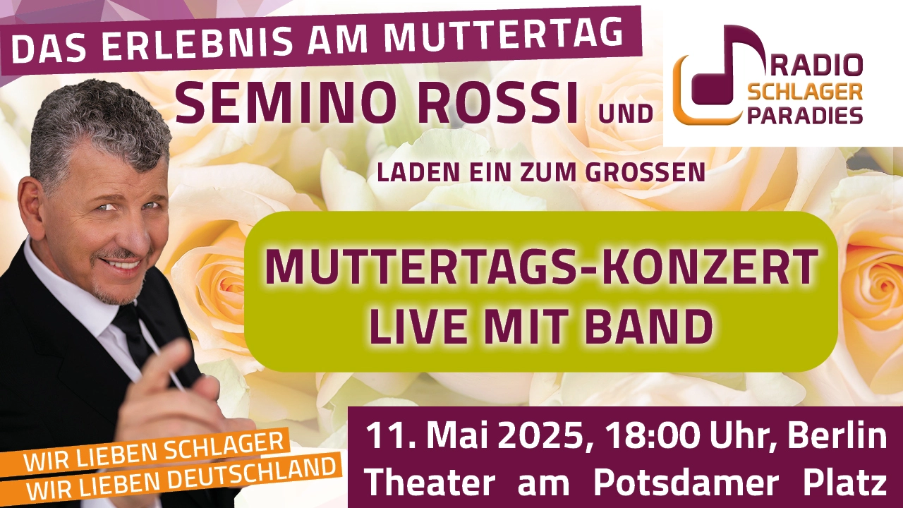 Billets Semino Rossi (Theater Am Potsdamer Platz - Berlin)