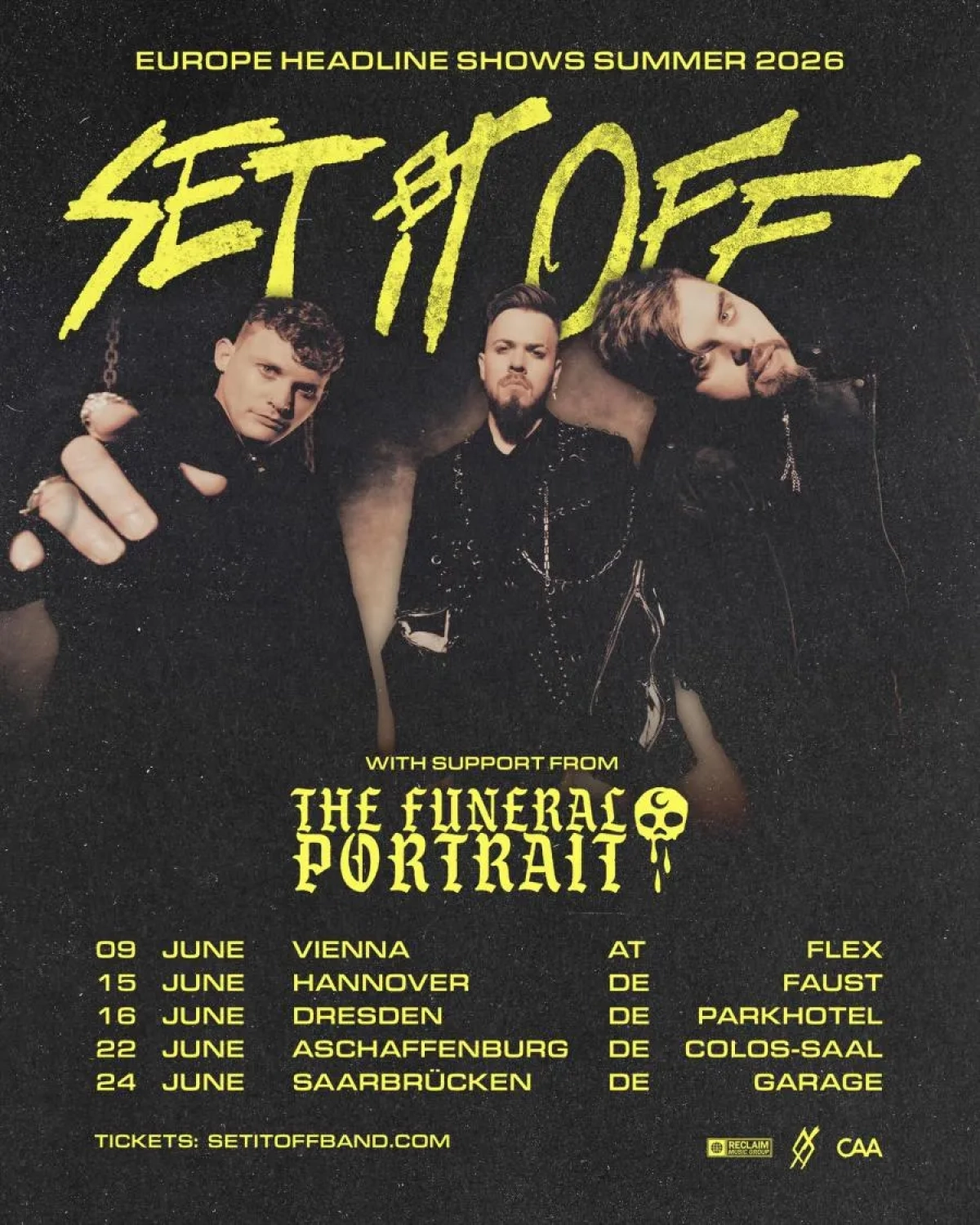 Set It Off at Garage Saarbrücken Tickets
