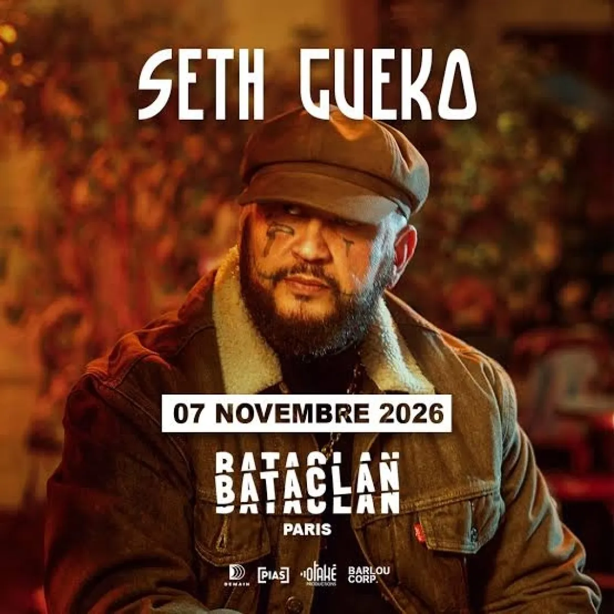 Billets Seth Gueko (Bataclan - Paris)