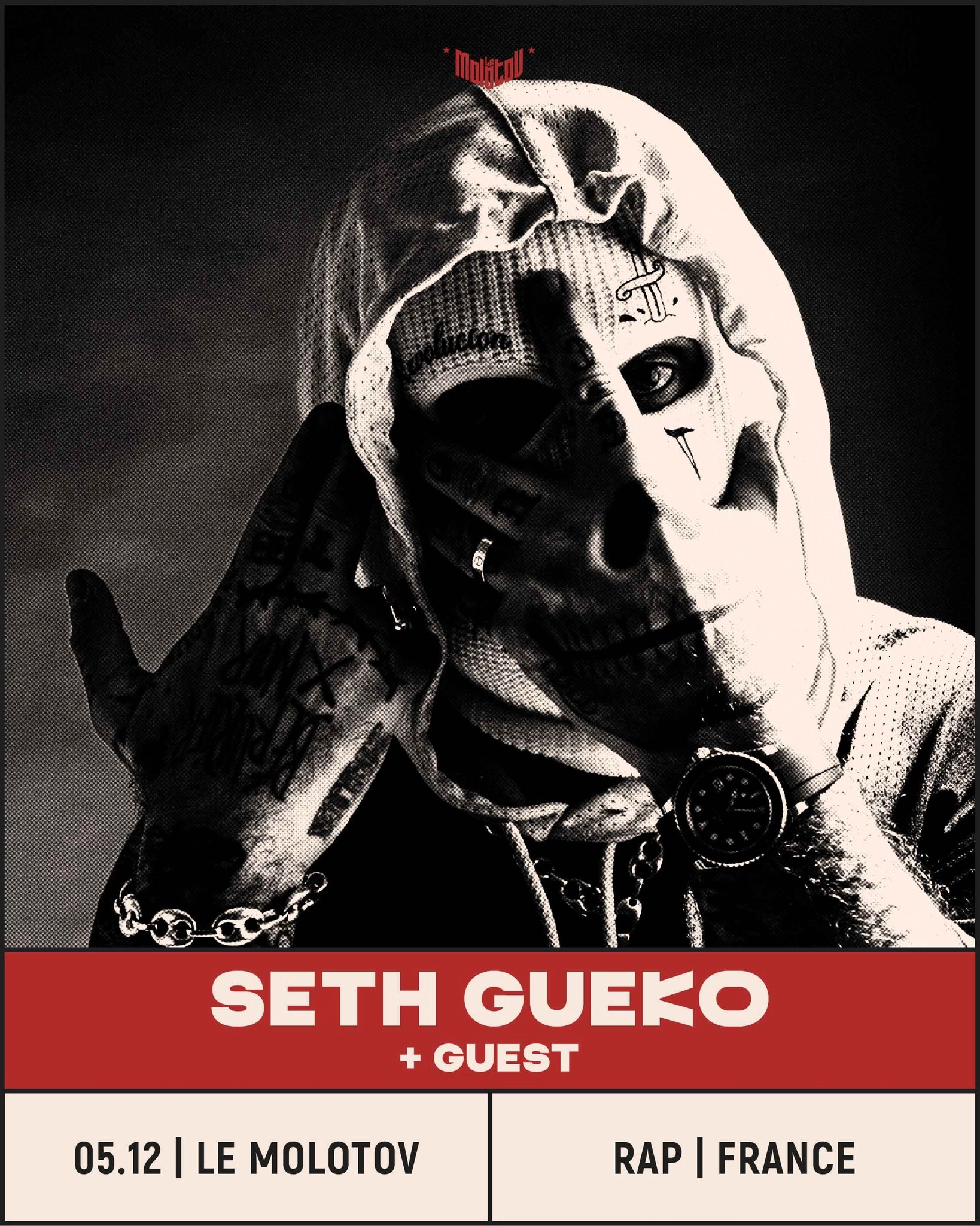 Billets Seth Gueko (Le Molotov - Marseille)