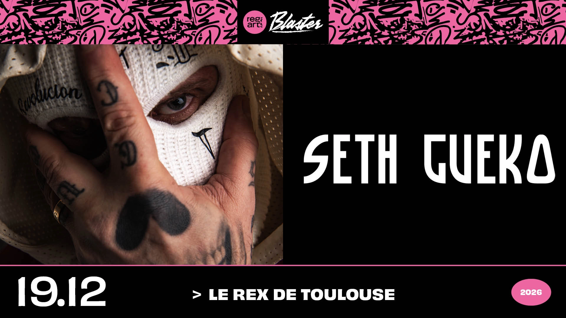Seth Gueko at Le Rex de Toulouse Tickets