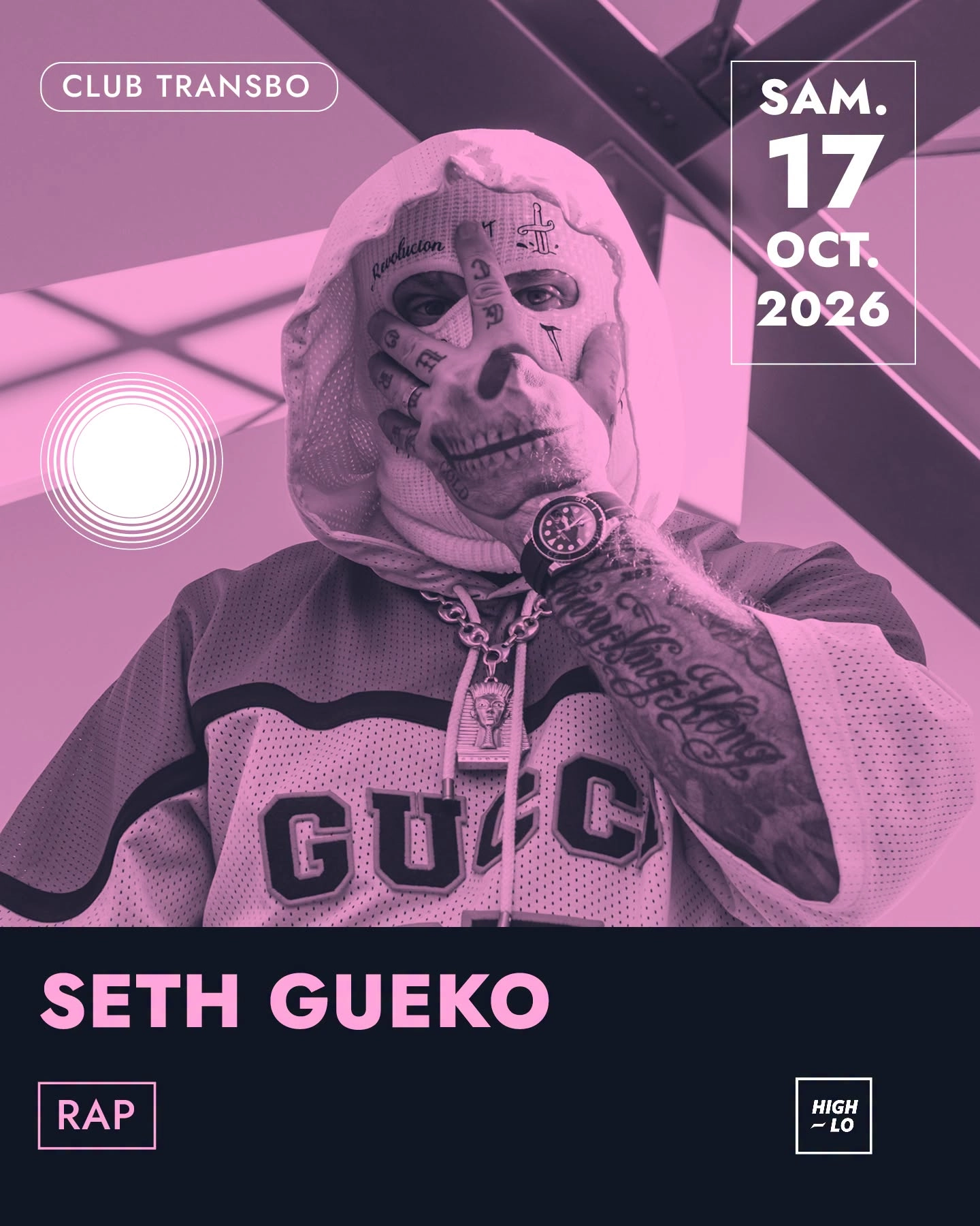 Billets Seth Gueko (Le Transbordeur - Villeurbanne)