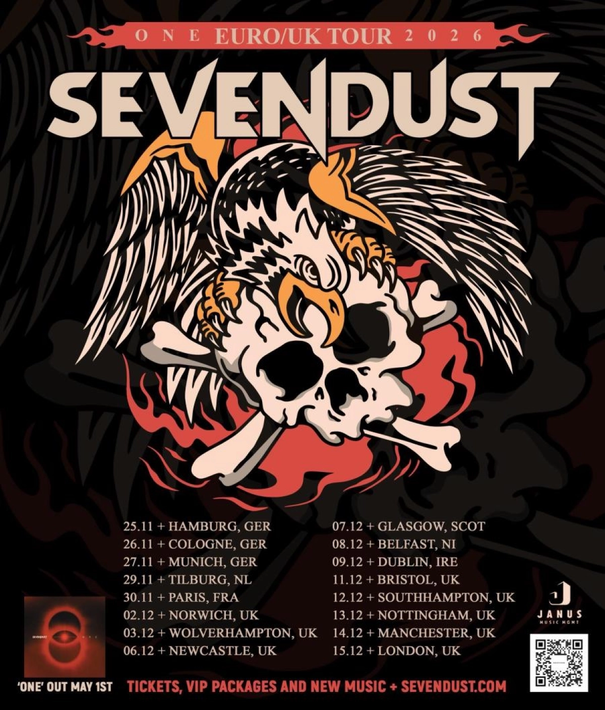 Sevendust in der Gruenspan Tickets
